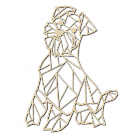 STYLESA Holzbild an der Wand HAFINKO PR0228 schwarz