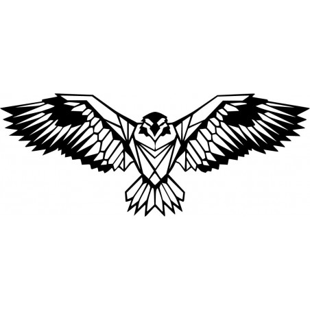 SENTOP geschnitztes Holzbild eines Adlers PR0233 schwarz