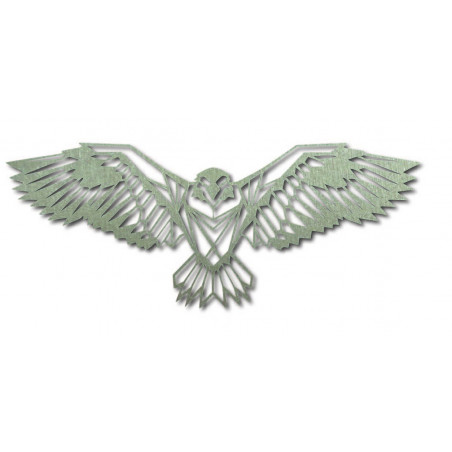 SENTOP geschnitztes Holzbild eines Adlers PR0233 schwarz