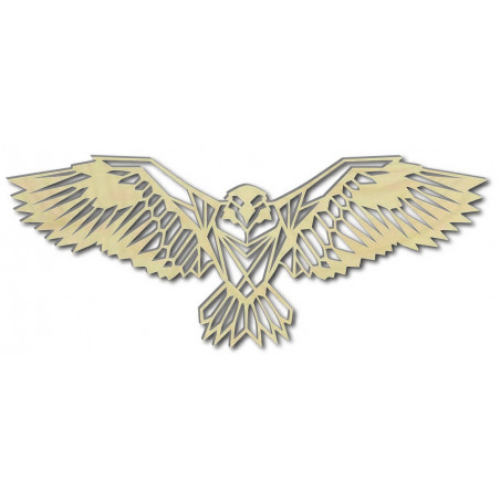 SENTOP geschnitztes Holzbild eines Adlers PR0233 schwarz