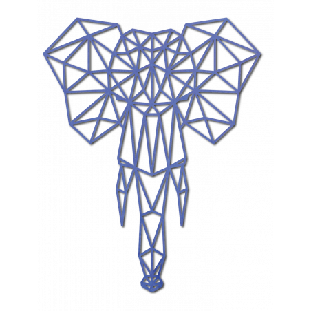 STYLESA Wandbild aus Sperrholz, Elefant PR0238, schwarz