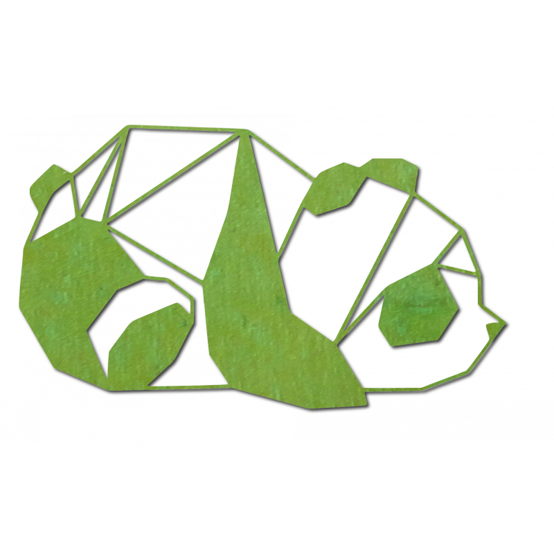 SENTOP Geschnitztes Wandbild Bär PR0242 schwarz