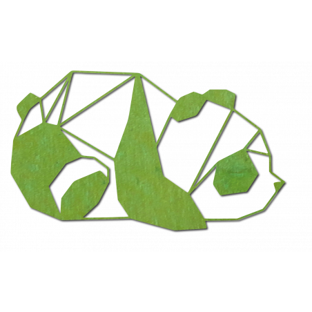 SENTOP Geschnitztes Wandbild Bär PR0242 schwarz