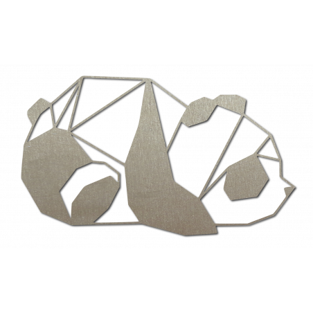 SENTOP Geschnitztes Wandbild Bär PR0242 schwarz