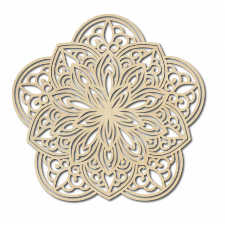 Holzbild an der Wand