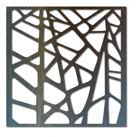 Geschnitztes Holzbild für Wand aus Sperrholz Ornament