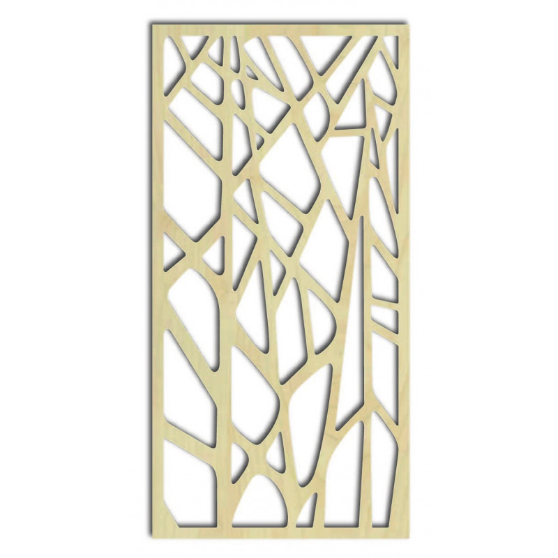 Geschnitztes Wandbild aus Sperrholz HUGO