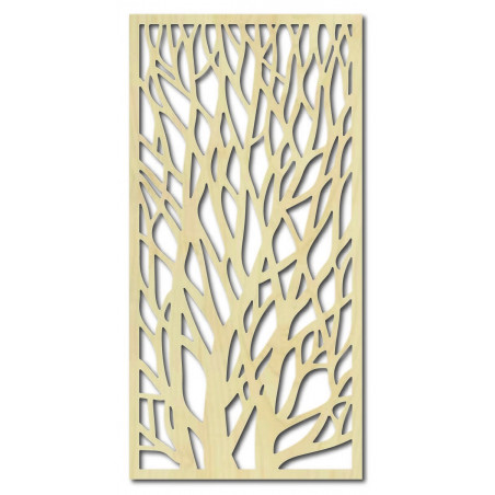 Geschnitztes Wandbild aus Sperrholz FORGER