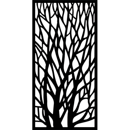 Geschnitztes Wandbild aus Sperrholz FORGER