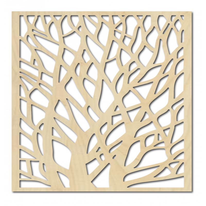 Geschnitzte Holzwand Bild aus Sperrholz BELOON