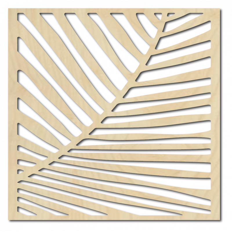 Geschnitztes Wandbild aus Sperrholz HRKEL