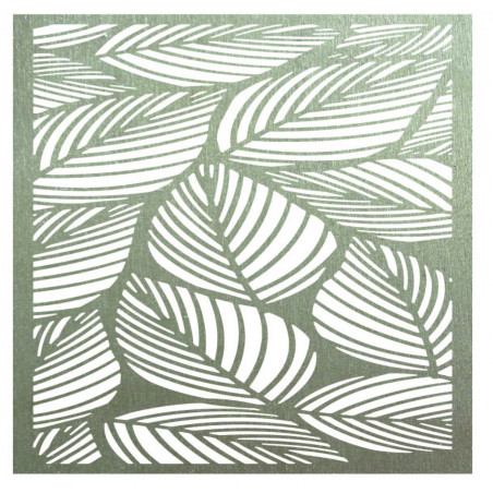 Geschnitztes Holzbild an der Wand aus ORKO-Sperrholz