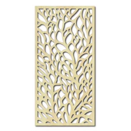 Geschnitztes Holzwandbild aus Sperrholz LISSER