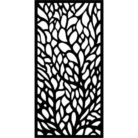 Geschnitztes Holzwandbild aus Sperrholz LISSER