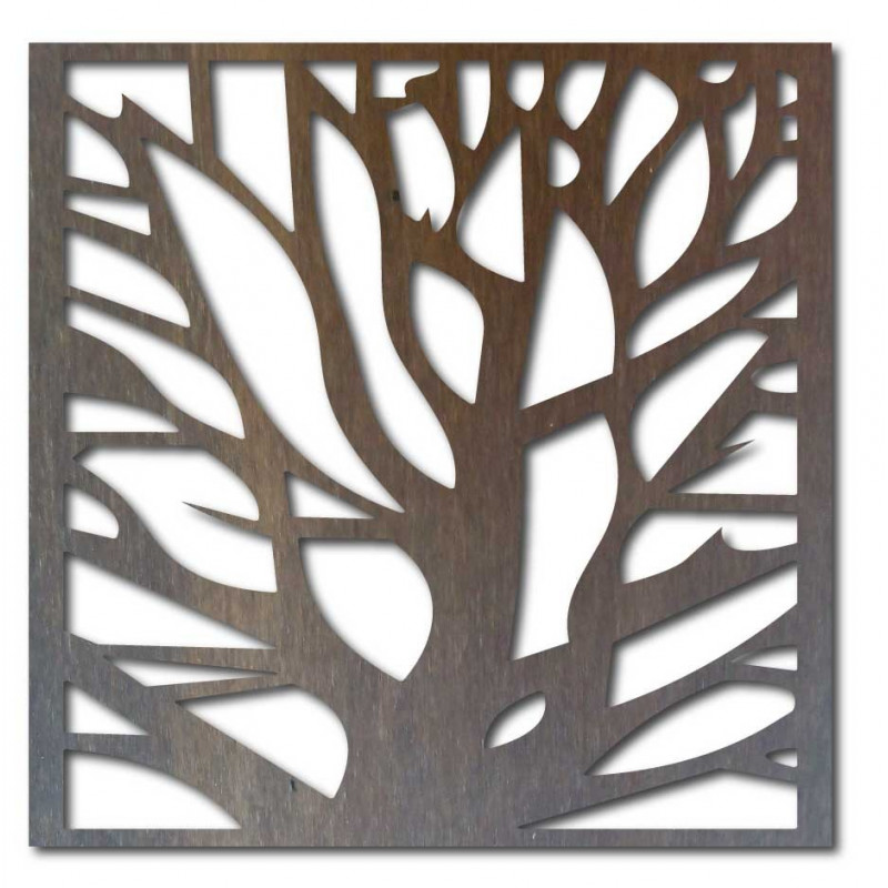 Geschnitzte Wandmalerei aus Sperrholz HORLATF