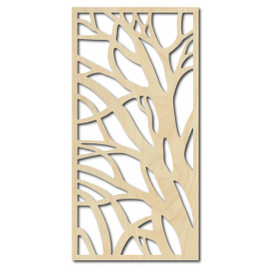 Wandbild aus Sperrholz geschnitzt LOSMOS 2