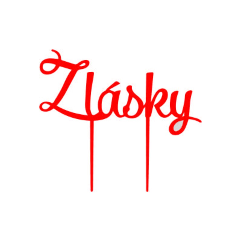 Kunststoff Rillenkuchendekoration für die Liebe Maße 190 x 166 mm