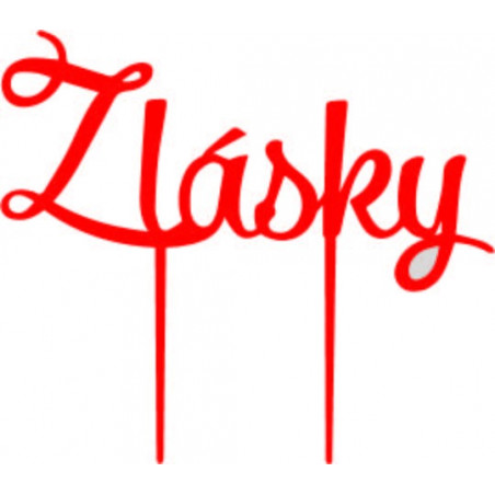 Kunststoff Rillenkuchendekoration für die Liebe Maße 190 x 166 mm