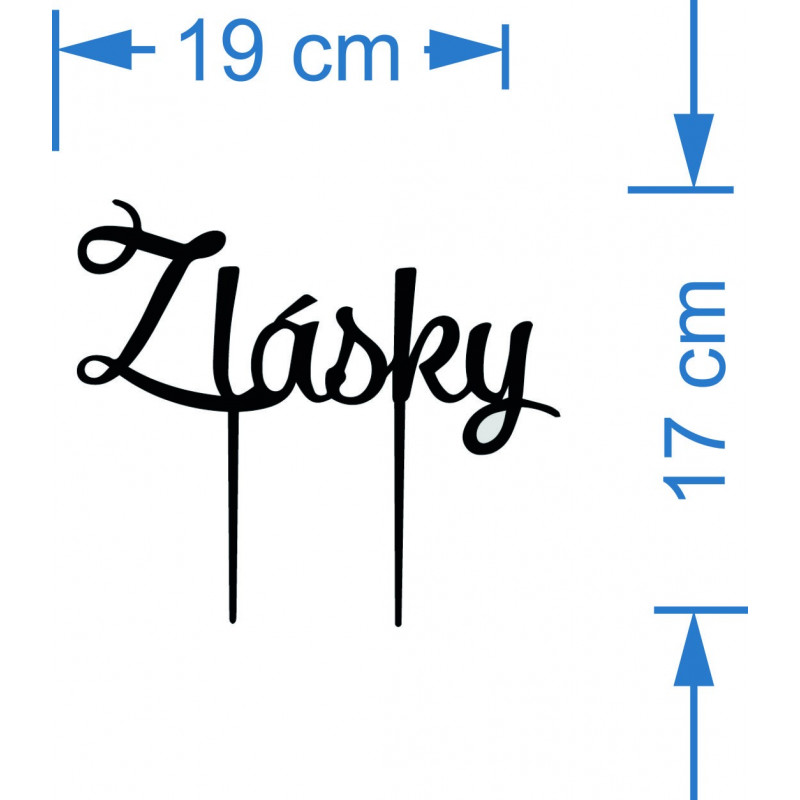 Kunststoff Rillenkuchendekoration für die Liebe Maße 190 x 166 mm