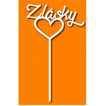 Kunststoff Liebe Kuchen Topper Dimension 130 x 180 mm