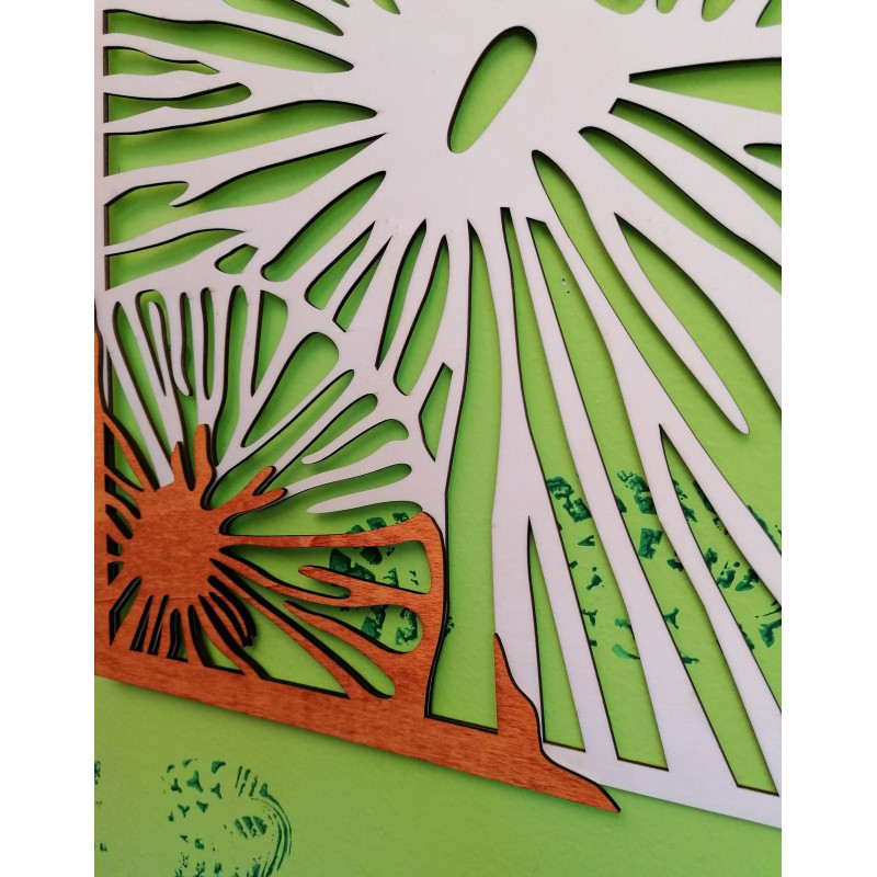 Geschnitzte Wandmalerei - ALENKA