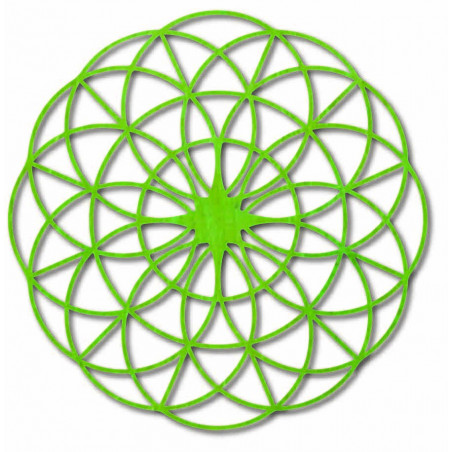 Magisches Holzmandala an der Wand - Kreise I Durchmesser FI 50, 60, 70, 80, 90, cm