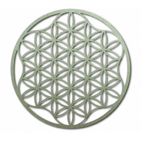 Ein Bild eines Mandalas auf einer Sperrholzwand bis 120 cm