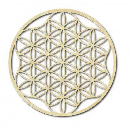 Ein Bild eines Mandalas auf einer Sperrholzwand bis 120 cm